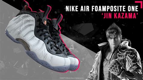 Tekken 8 Nike Air Foamposite One Jin Kazama HF6367